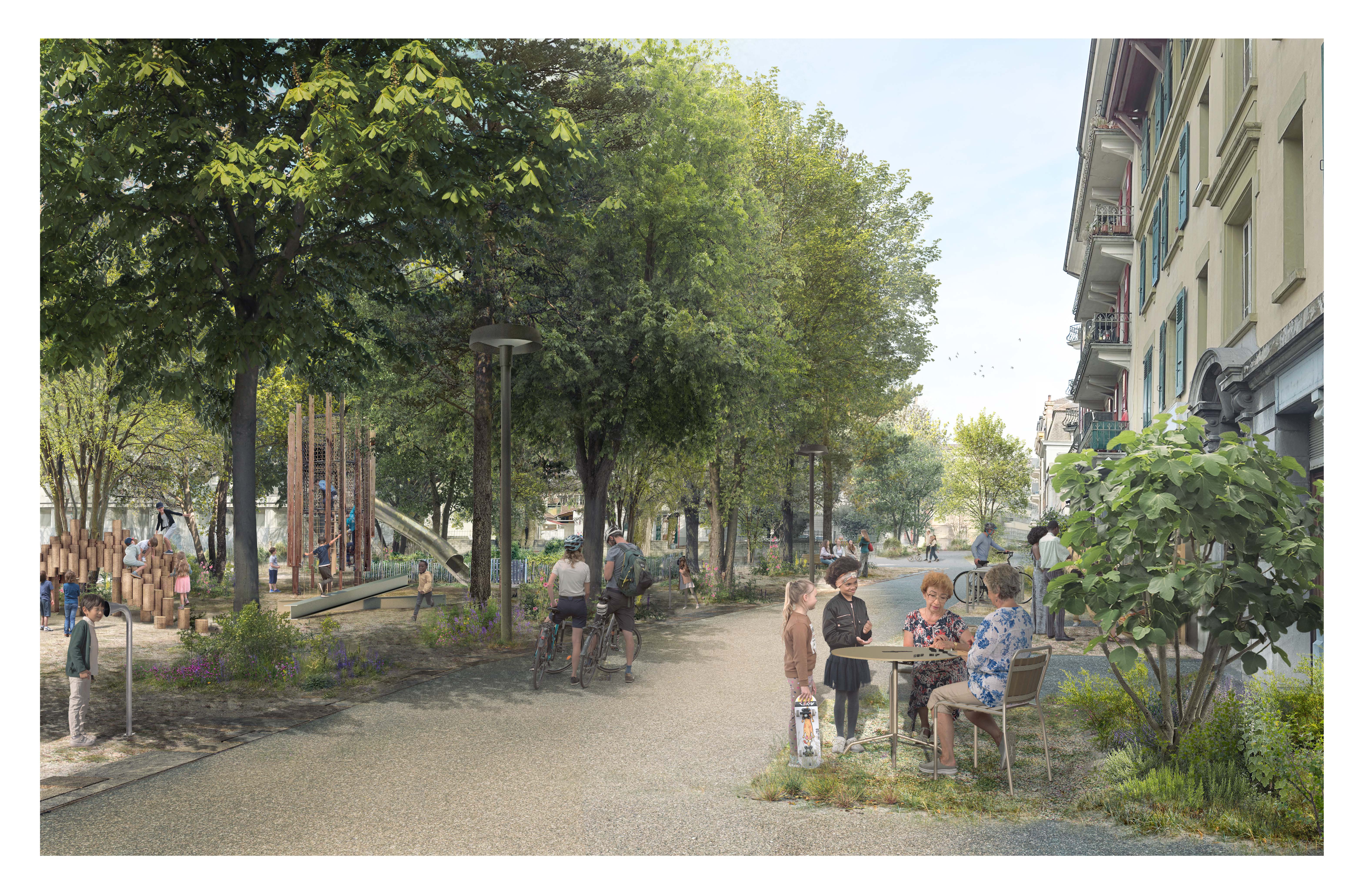 Place Robin à Vevey: cap sur une nouvelle vie urbaine